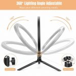 Selfie Ring Light with Tripod Stand Cell Phone Holder