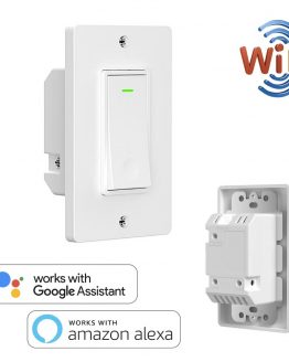 Smart WiFi US EU Switch Wall Smart Home Automation Wireless Remote Control for Light No Hub Required Work with Alexa Google Home