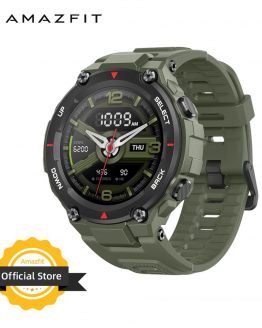 New 2020 CES Amazfit T-rex T rex Smartwatch 5ATM 14 Sports Modes Smart Watch GPS/GLONASS MIL-STD for iOS Android phone