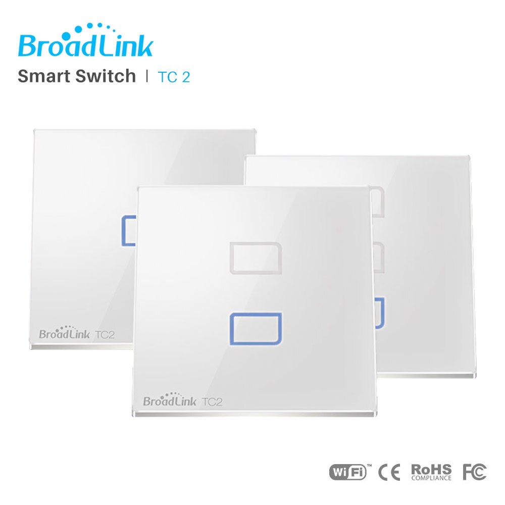 Broadlink Zigbee Switch Wall Touch WiFi Light Switch RF 433MHz Wireless Connection APP Control Via RM Pro Smart Home Automation