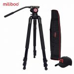 Professional Video tripod Aluminum Camcorder Heavy Duty