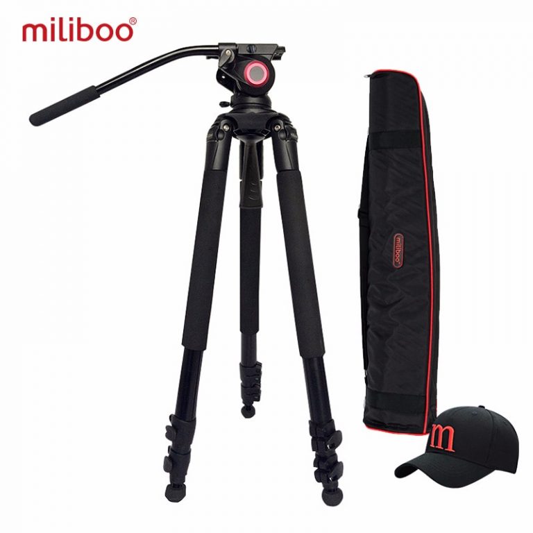 Professional Video tripod Aluminum Camcorder Heavy Duty