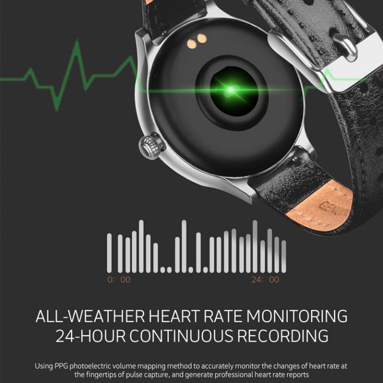 Women smart watch IP68 Waterproof Lady Smart Band Heart Rate