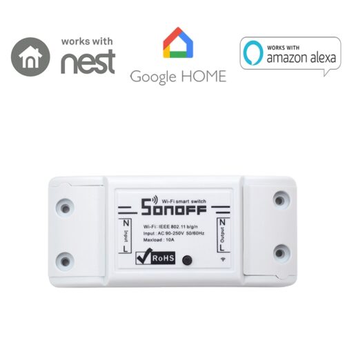 Sonoff Basic R2 WiFi Wireless Smart Remote ON/OFF Timing DIY Module Switch For MQTT COAP iOS Android Voice Control Smart Home