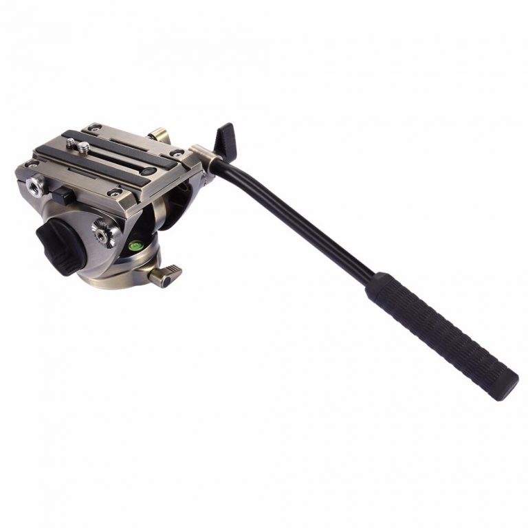 Pro-Grade Aluminum Alloy Tripod with Fluid Head - Capture the Perfect Shot