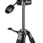 ProCapture Aluminum Alloy Camera Tripod with Q08 Rocker Arm Ball Head