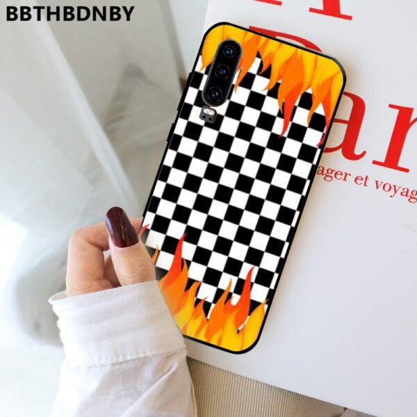 Luxury colorful flame Soft Silicone Black Phone Case For Huawei Honor 7C 7A 8X 8A 9 10 10i Lite 20 NOVA 3i 3e 3 Huawei Experience with Our Luxury Colorful Flame Soft Silicone Black Phone Case Collection! ?