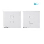 Broadlink TC2 EU WiFi Switch Touch Panel UK EU Standard Wall Light Switch APP Control By IOS Android Phone Smart Home Automation