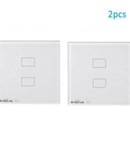 Broadlink TC2 EU WiFi Switch Touch Panel UK EU Standard Wall Light Switch APP Control By IOS Android Phone Smart Home Automation