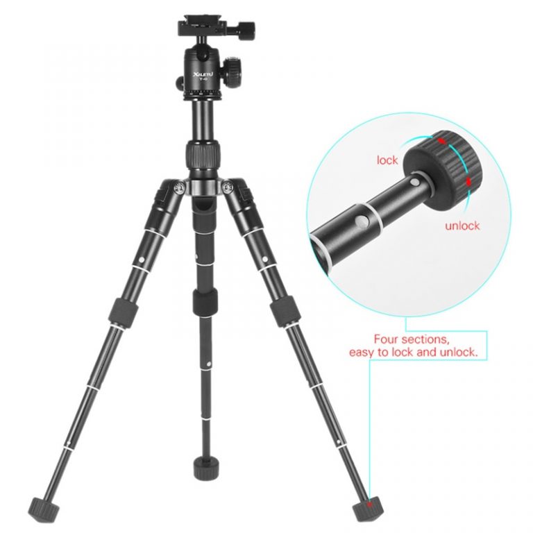 Aluminum Tripod Stable Desktop Tripod&Ball Head