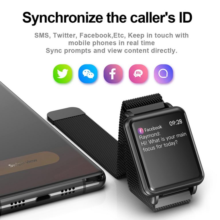 Your Ultimate Fitness Companion with Full Touch Screen and IP68 Waterproof Design