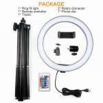 10" Selfie Ring Light with Remote Control