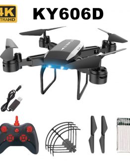 KY606D 1 Set Folding Drone 4K Wide-Angle Aerial Photography Wifi Without Camera Fixed Height Version Rc Drone Hd