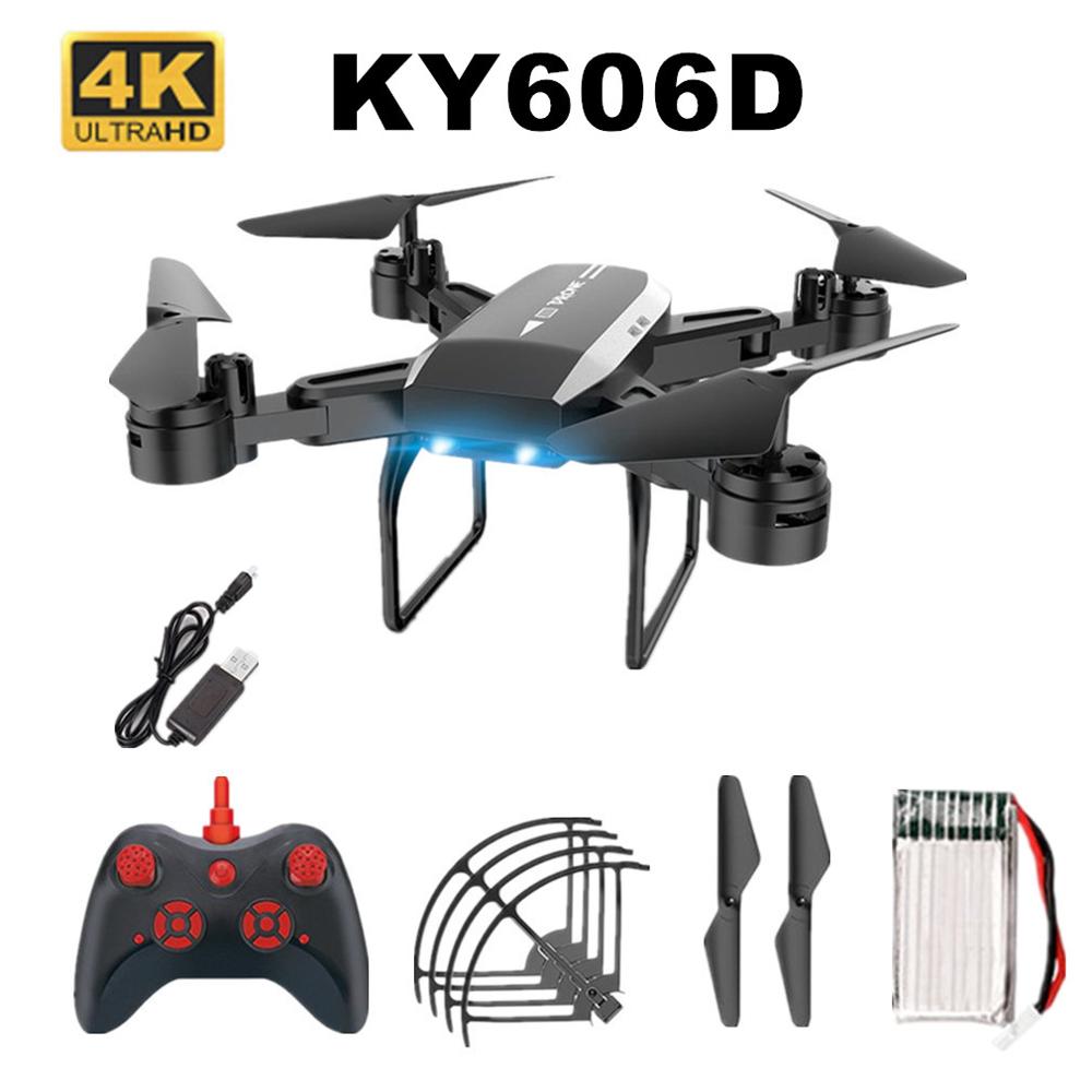 KY606D 1 Set Folding Drone 4K Wide-Angle Aerial Photography Wifi Without Camera Fixed Height Version Rc Drone Hd