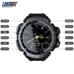 Stay Active Anywhere – 50M Waterproof Smartwatch with Pedometer