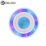Digoo DG-ROSA 433MHz Wireless DIY Standalone Alarm Siren Multi-function for Smart Home Automation Systems Remote Control to Arm