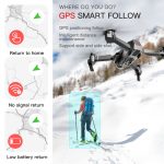 GPS Drone with Wifi FPV 1080P 4K HD Dual Camera Optical Flow