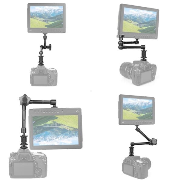 Articulating Arm Magic Friction with Hot Shoe Mount