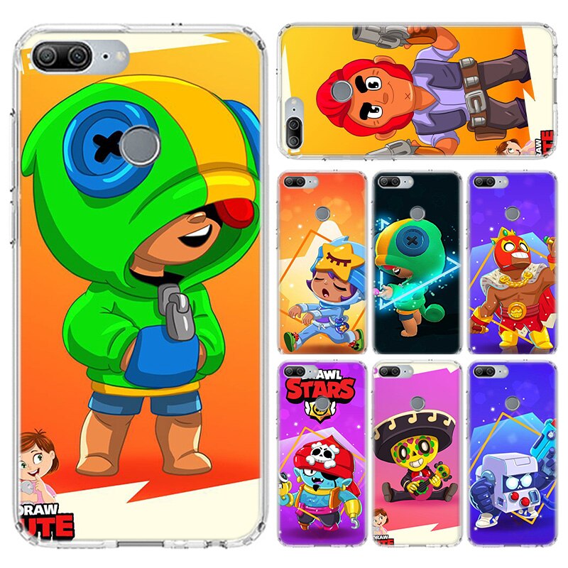 Cartoon Transparent Phone Case For Huawei Honor 20 9X Pro 10 lite 9 lite 8A 20i 8C 8S V20 Y5 Y6 Y7 Silicone TPU Phone Case Cover