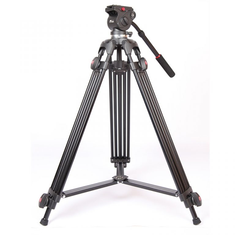 JIEYANG JY0508 JY-0508 JY0508B Professional Camera Tripod Video Tripod/Dslr Tripod Fluid Head Damping video with tripod bag 1 Professional Camera Tripod with Fluid Head - Precision and Stability in Every Shot