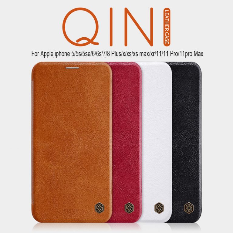 For iPhone se2020 case Funda iphone 11 casing NILLKIN Qin Wallet Case Flip Leather Case For iphone 5s/6/6s/7/8 Plus/x/xr/xs max
