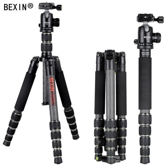 BX285C carbon fiber tripod portable lightweight tripod - Image 3