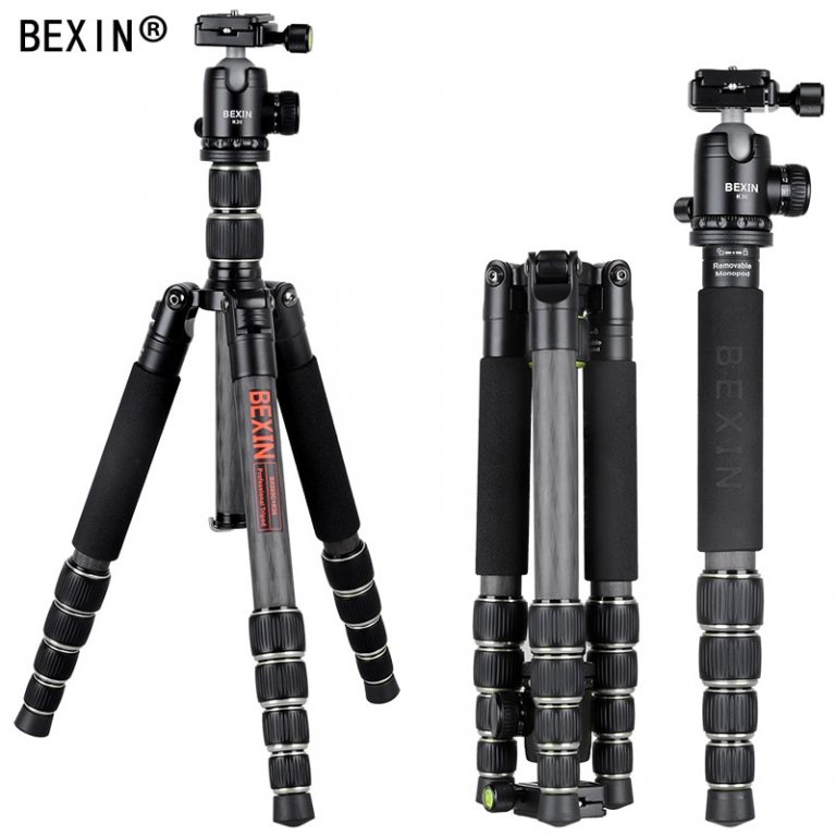 BX285C carbon fiber tripod portable lightweight tripod