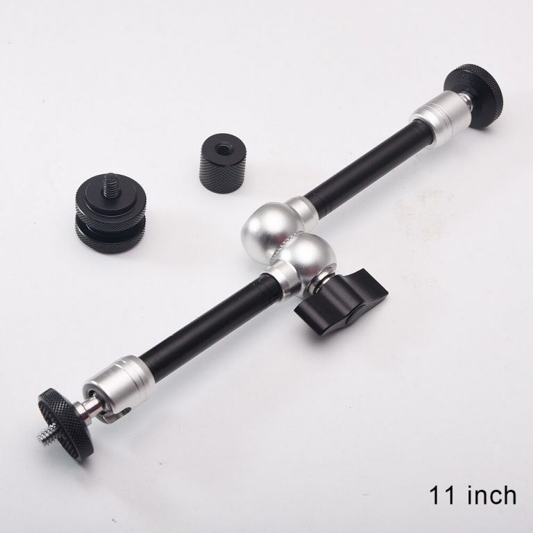 New 11" 7" 11 inch Adjustable Friction Articulating Magic Arm for Camera LCD Monitor LED Light Flash