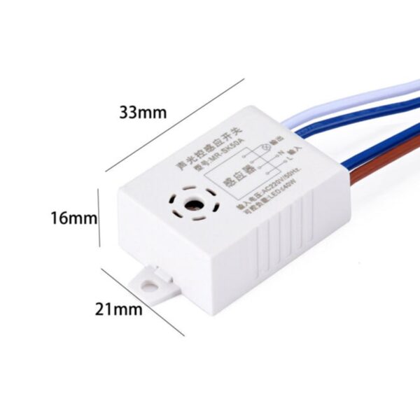 Smart Home Sound Sensor Switch: Automatic Light Controller for Energy Saving