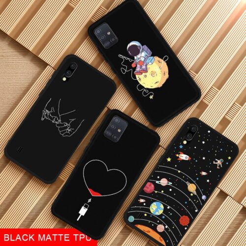 For Samsung A51 Case Cartoon Pattern Soft Silicone Cases For Samsung Galaxy A51 A71 Matte Bumper Cover On Samsun A71 Phone Case