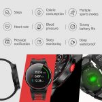 L6 IP68 Waterproof Smart Watch Fitness Tracker Heart Rate