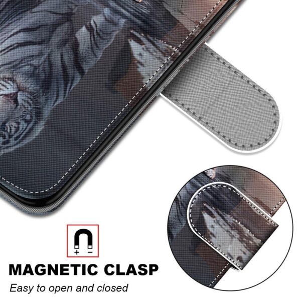 Huawei P10 P30 Pro P20 Lite Case Leather Protective Magnetic Card Stand