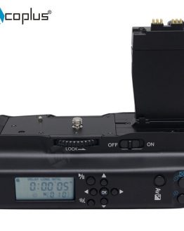 Mcoplus BG-550DL LCD Timer Vertical Battery Grip for Canon EOS 550D 600D 650D 700D/ Rebel T2i T3i T4i T5i SLR Digital Camera