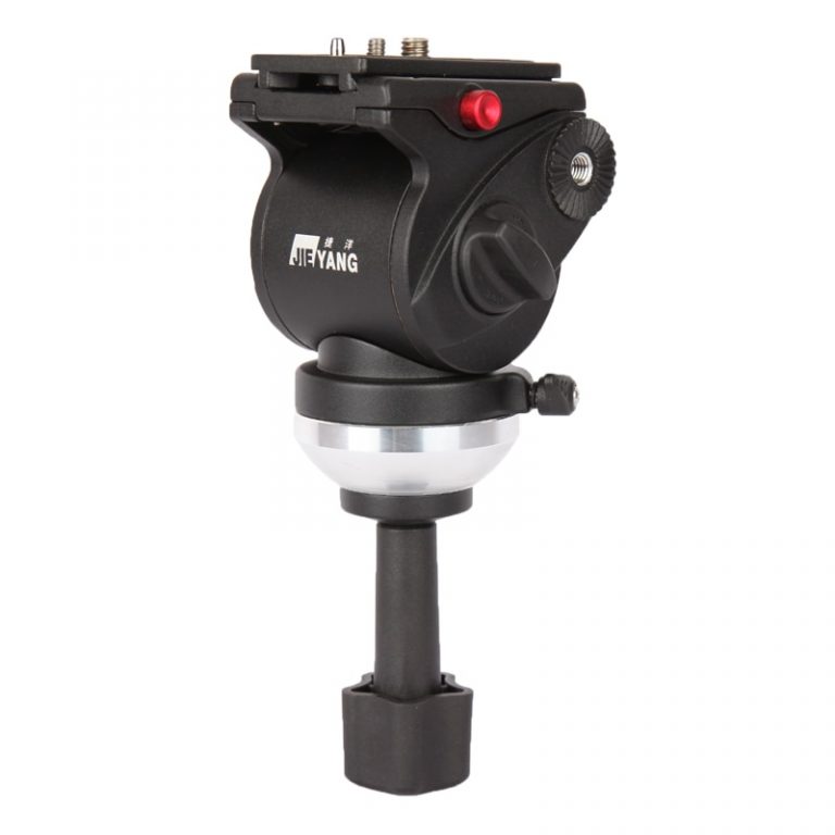 JIEYANG JY0508 JY-0508 JY0508B Professional Camera Tripod Video Tripod/Dslr Tripod Fluid Head Damping video with tripod bag 2 Professional Camera Tripod with Fluid Head - Precision and Stability in Every Shot