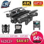 S167 GPS Drone With Camera 5G RC Quadcopter Drones HD 4K WIFI FPV Foldable Off-Point Flying Photos Video Dron Helicopter Toy