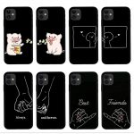 Always And Forever Best Friends Cartoon BFF Phone Case For iPhone 11