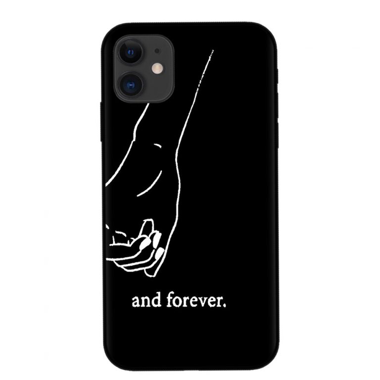 Always And Forever Best Friends Cartoon BFF Phone Case For iPhone 11