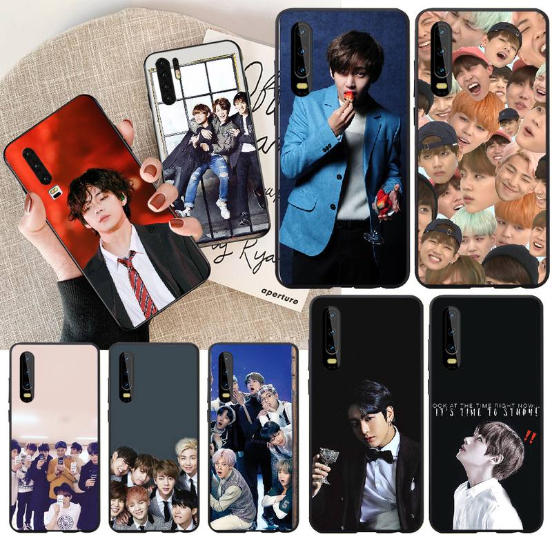 PENGHUWAN Kpop Bangtan Boys DIY Luxury Phone Case for Huawei Honor 20 10 9 8 8x 8c 9x 7c 7a Lite view