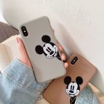 Cartoon Boy Mouse Matte Mobile Phone Cases For iphone