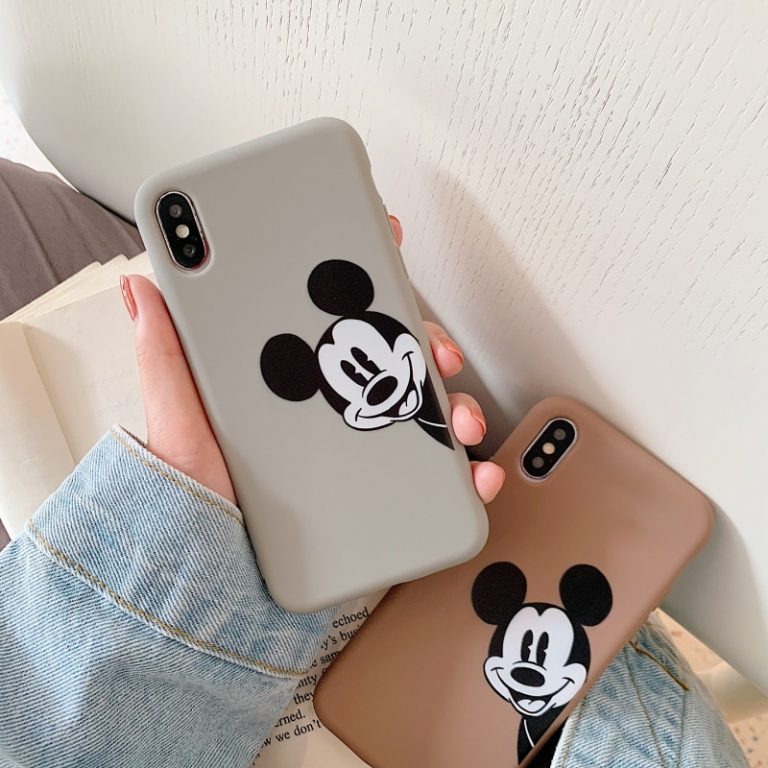 Cartoon Boy Mouse Matte Mobile Phone Cases For iphone