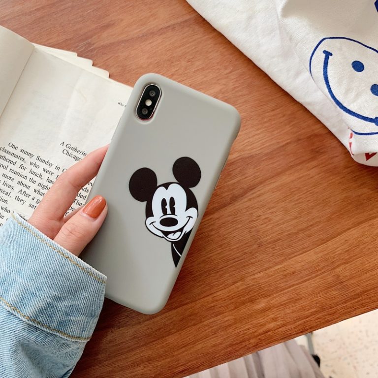 Cartoon Boy Mouse Matte Mobile Phone Cases For iphone