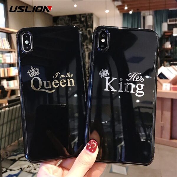 Cartoon Crown Phone Case: Stylish Protection for iPhone