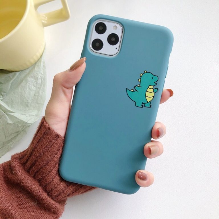Cartoon Dinosaur Phone Case For Etui iPhone 11 Pro Cartoon Dinosaur Phone Case For Etui iPhone 11 Pro