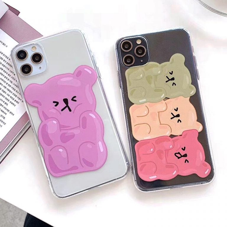 Cartoon Transparent Phone Case For iphone 11 pro max Cute Cartoon Transparent Phone Case for iPhone - Fun & Functional Protection! ??