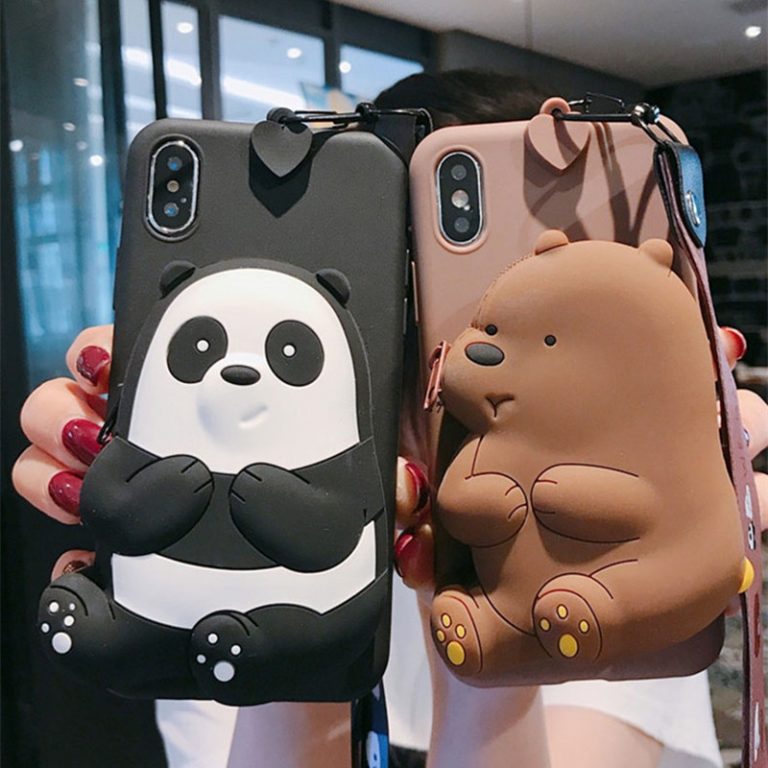 Cartoon bear Phone Case For Samsung Galaxy A50 A10 A30 A70 A7