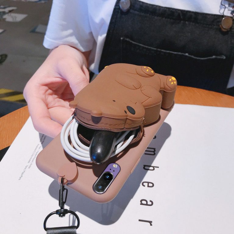 Cartoon bear Phone Case For Samsung Galaxy A50 A10 A30 A70 A7