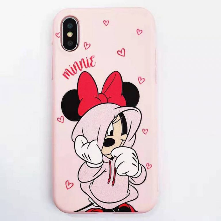 Cartoon trend Mickey Mini mobile case for iPhone Mickey & Minnie Love Couple iPhone Case - Stylish Protection for Your iPhone