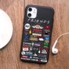 Cartoon Friends TV Show Phone Case: Fun Protection for iPhone Models