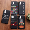 Cartoon Friends TV Show Phone Case: Fun Protection for iPhone Models