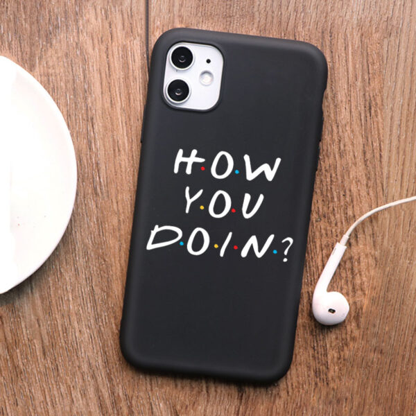 Clip Art Friends TV Show Phone case For iPhone Cartoon Friends TV Show Phone Case: Fun Protection for iPhone Models